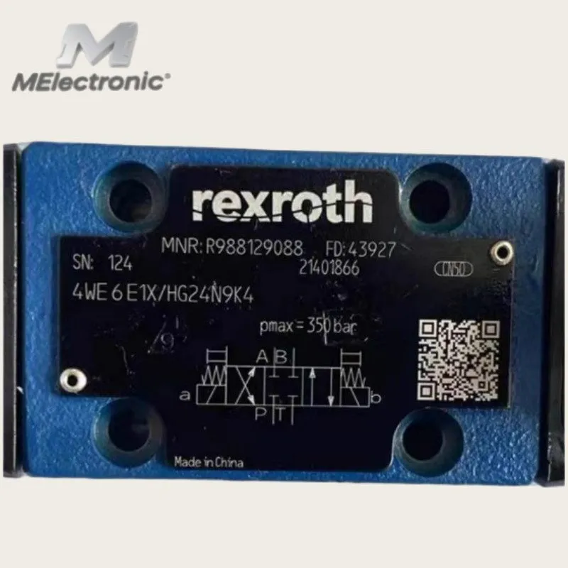 Пневмораспределитель REXROTH R988129088 4WE6E1X/HG24N9K4 Electromagnetic directi