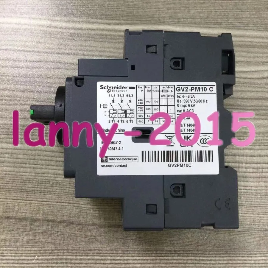 Автоматический выключатель Schneider GV2PM10C 4-6.3A Motor circuit breaker