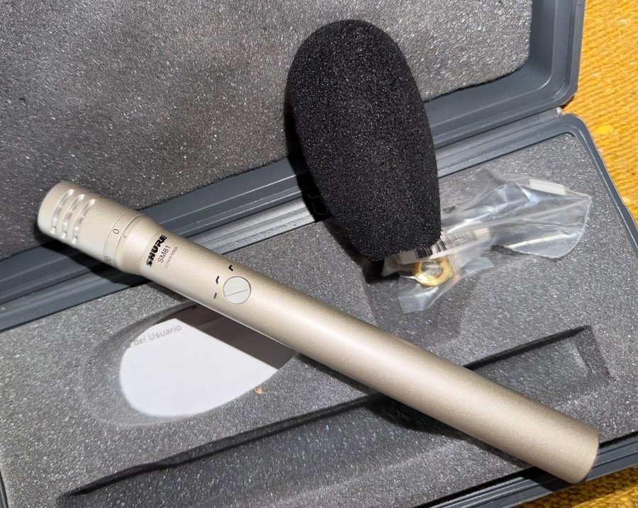 Микрофон Shure SM81-LC Cardioid Condenser Instrument Microphone — фото лота 1