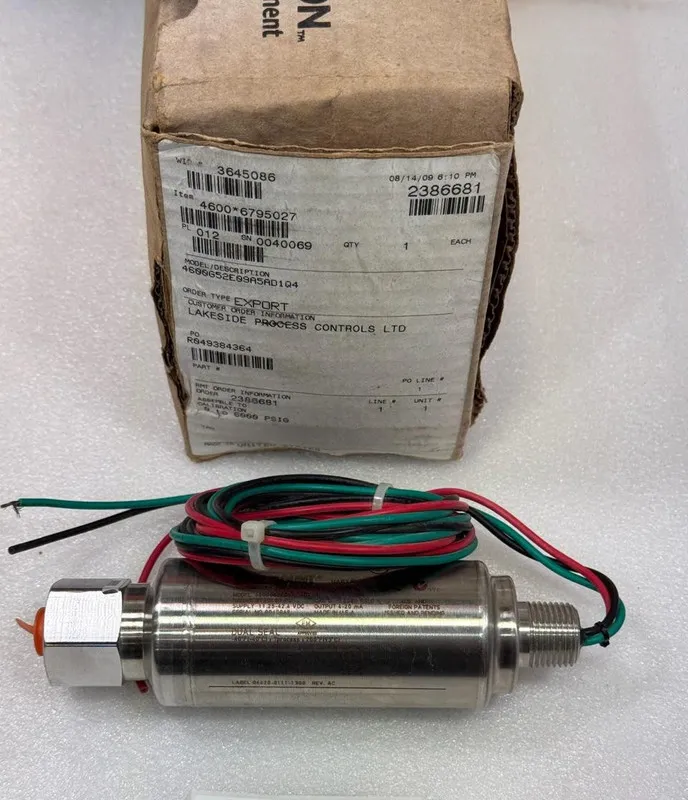 Датчик ROSEMOUNT 4600G52E09A5AD1Q4 0-6000PSI