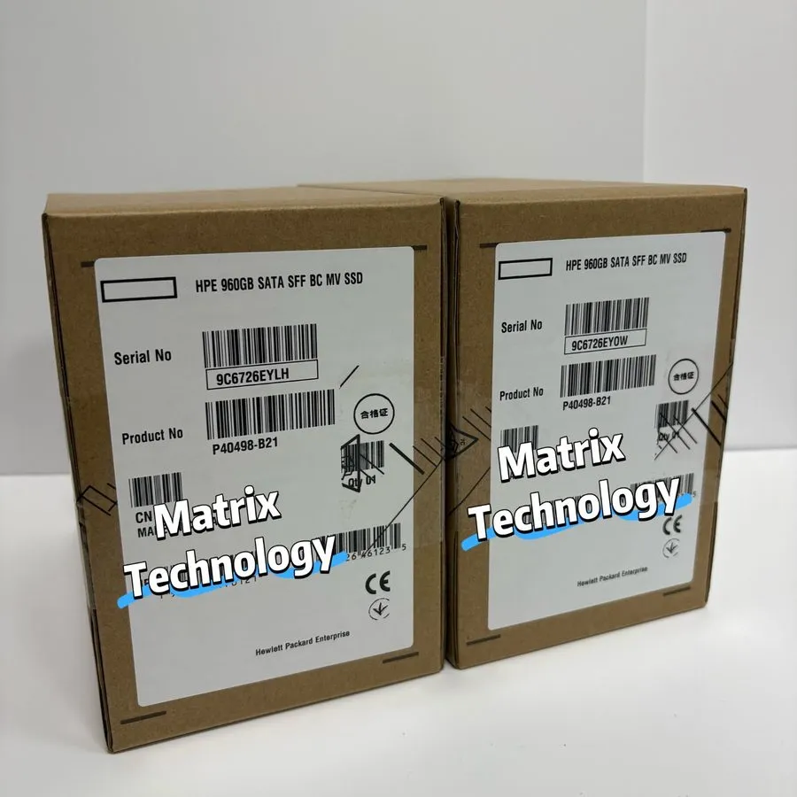 Жёсткий диск HPE 960GB P40498-B21 P41523-001 SATA 6Gb/s 2.5" SFF Gen10 Plus Soli