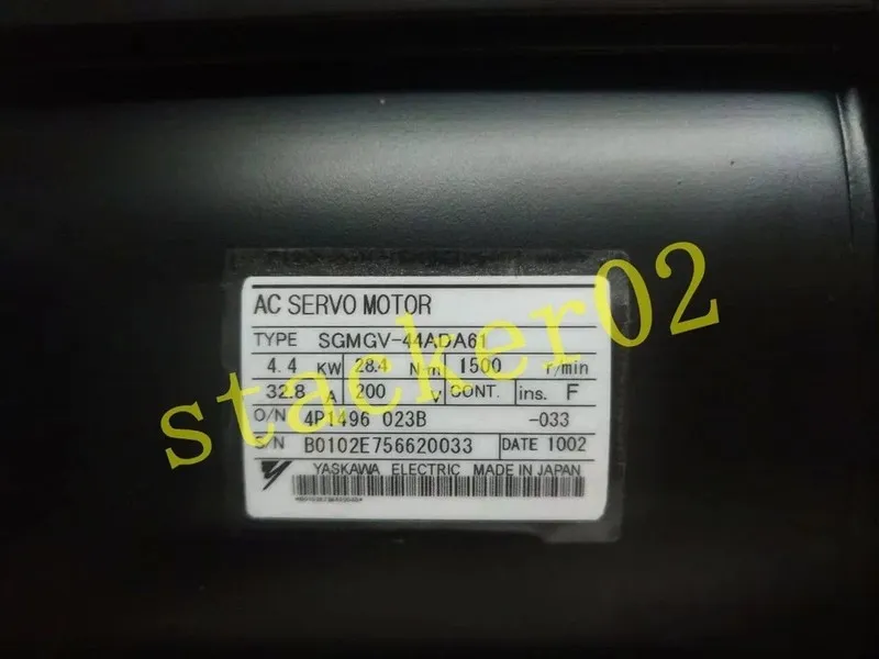 Серводвигатель YASKAWA SGMGV-44ADA61 TEST WELL WORK WELL