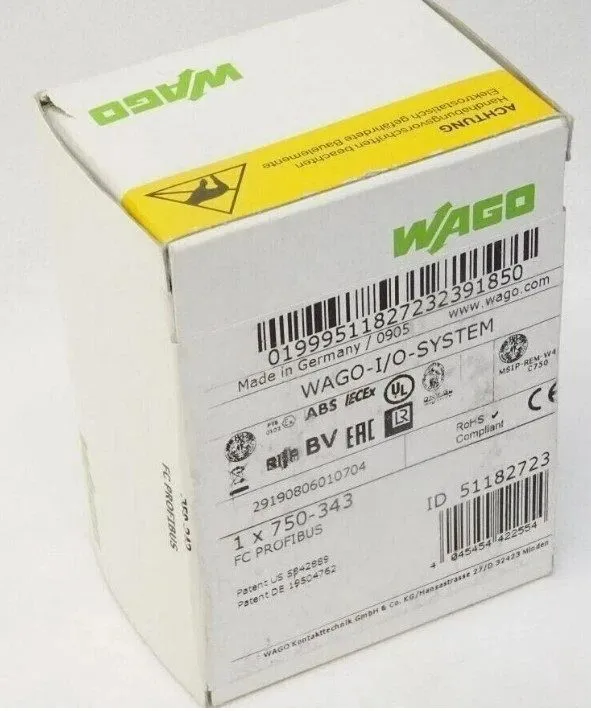 Модуль 750-343 WAGO FC PROFIBUS module Shipping