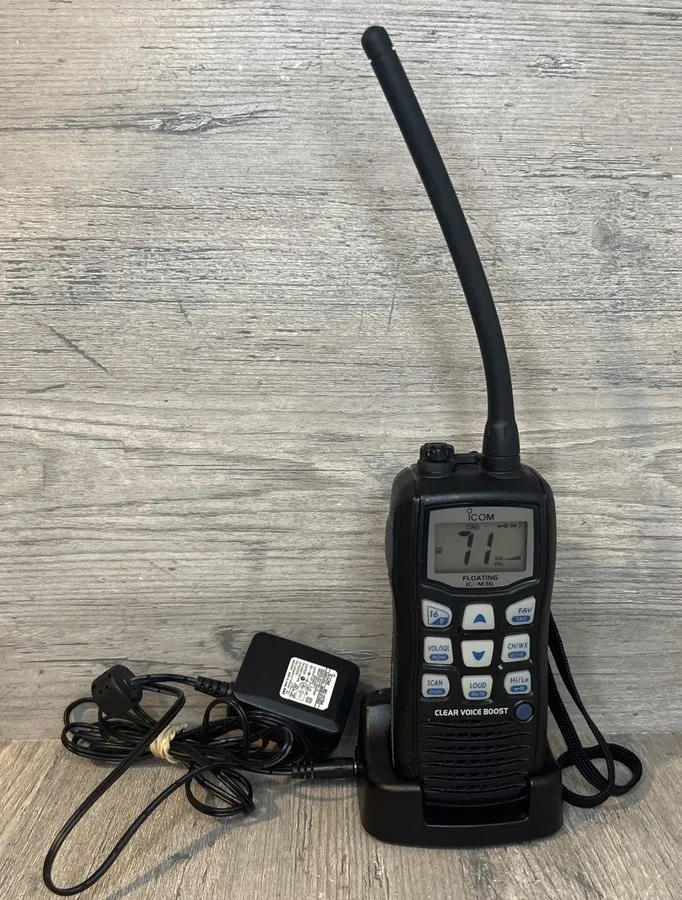 Антенна 4X ICOM IC-M36 Floating Marine Radio Handheld / NO BATTERIES OR ANTENNAS — фото лота 1