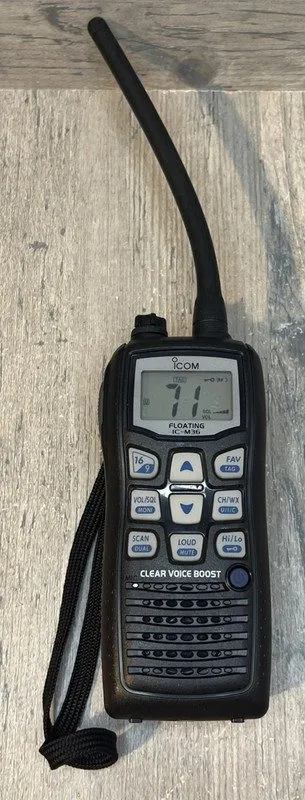 Антенна 4X ICOM IC-M36 Floating Marine Radio Handheld / NO BATTERIES OR ANTENNAS — фото лота 3