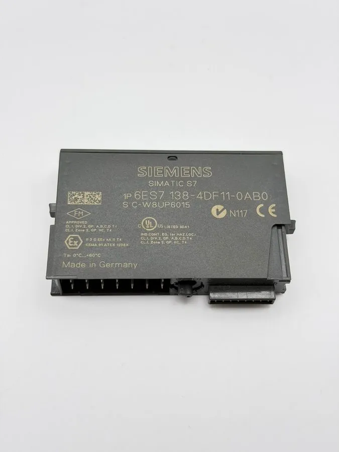 Модуль ввода-вывода Siemens 6ES7 138-4DF11-0AB0 SIMATIC ET 200S Electronic Modul — фото лота 1
