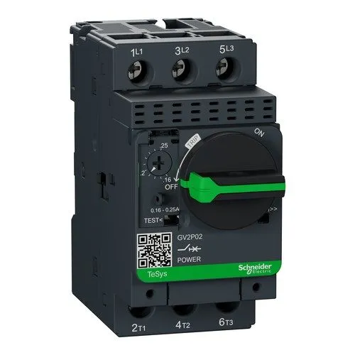 Автоматический выключатель Schneider GV2P02 Circuit Breaker 0.16-0.25A