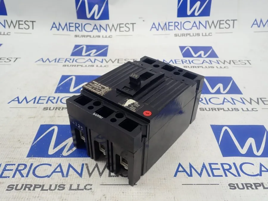 Автоматический выключатель GE TED TED134125 3 Pole 125 Amp 480v Black Circuit Br