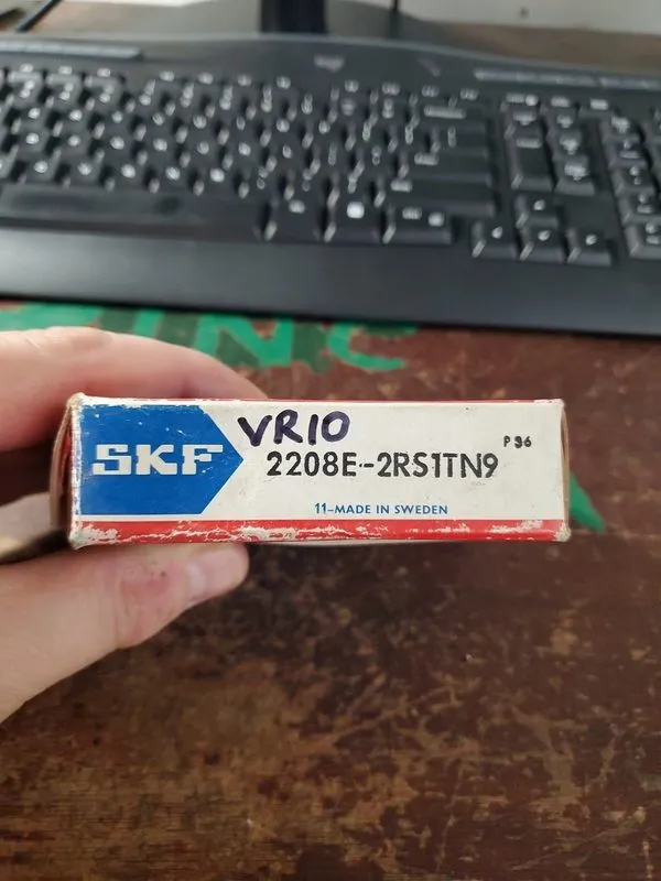 Подшипник 1X SKF 2203 E-2RS1TN9 self regulating ball bearing — фото лота 1