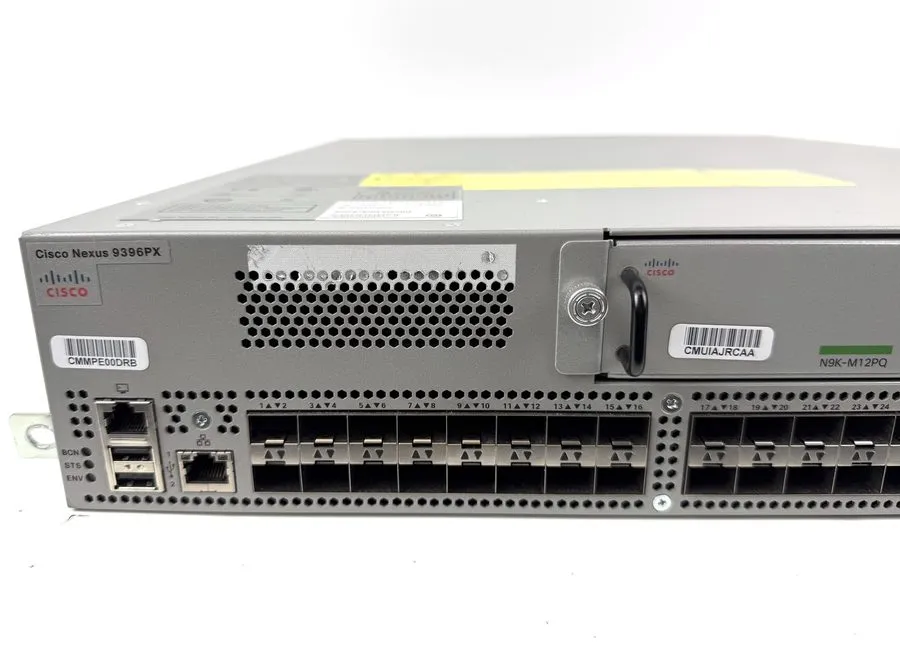 Коммутатор Cisco Nexus N9K-C9396PX 48-Port 10GbE SFP+ Switch w/N9K-M6PQ — фото лота 1