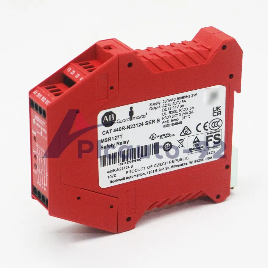 Реле безопасности Allen-Bradley 440R-N23124 Guardmaster MSR127T Safety Relay
