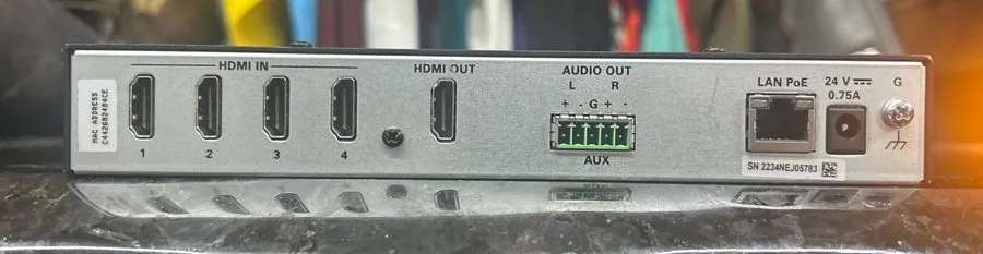 Видеокоммутатор HD-MD4X2-4KZ-E Crestron 4K Switcher Expedited Express