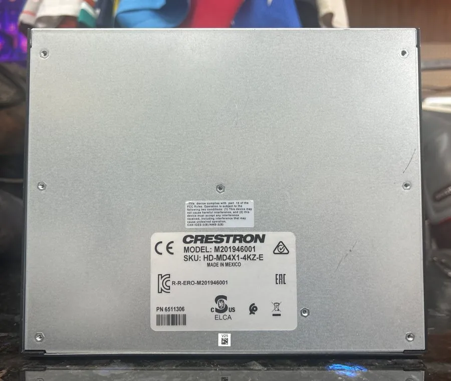 Видеокоммутатор HD-MD4X2-4KZ-E Crestron 4K Switcher Expedited Express — фото лота 2