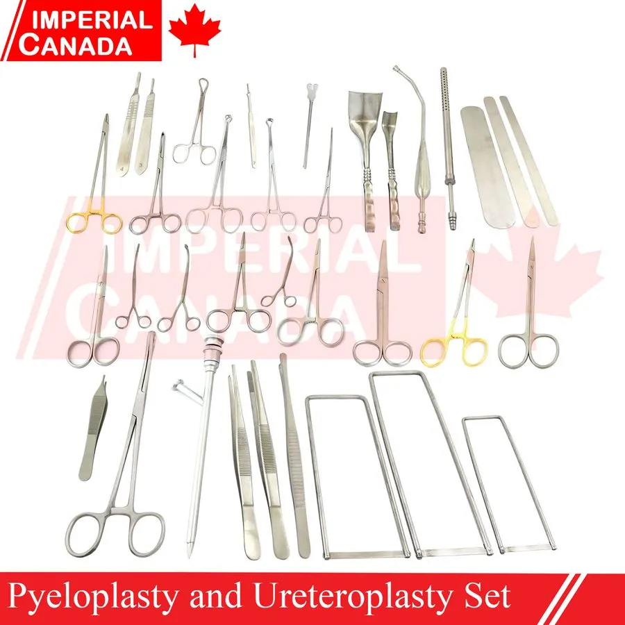 Медицинское оборудование Pyeloplasty and Ureteroplasty Set Stainless Steel Germa — фото лота 1