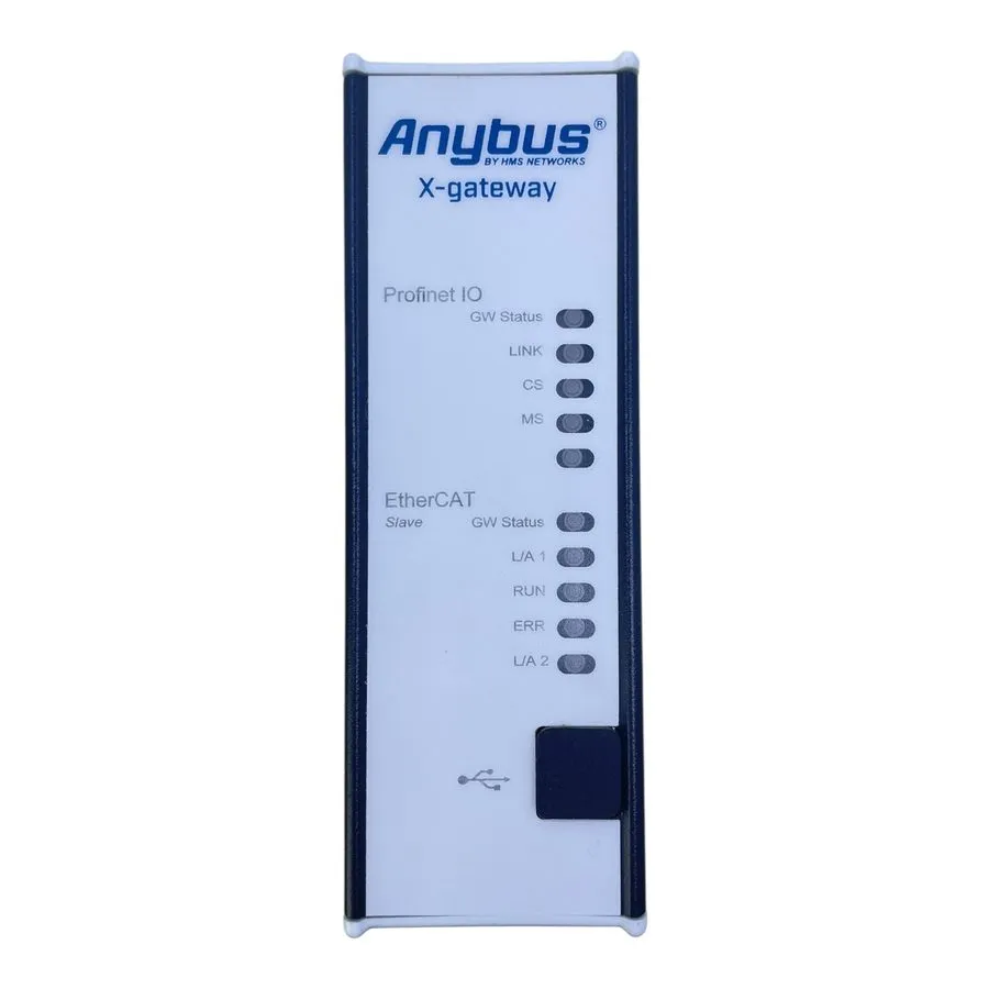 Шлюз полевой шины Anybus Gateway AB7684-F PROFINET IO To ETHERCAT Slave HMS — фото лота 1