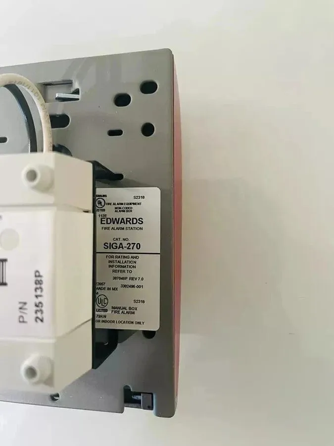 Оборудование пожарной сигнализации PACK OF THREE EDWARDS SIGA-270 FIRE ALARM MAN — фото лота 2