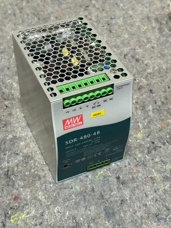 Блок питания Mean Well SDR-480-48 DIN Rail Power Supply 48V 10A 480W High Effici — фото лота 2