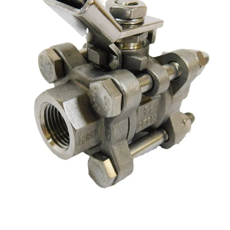 Клапан Nibco T595S6R66LL 3/8" 3-Piece Stainless Steel Ball Valve