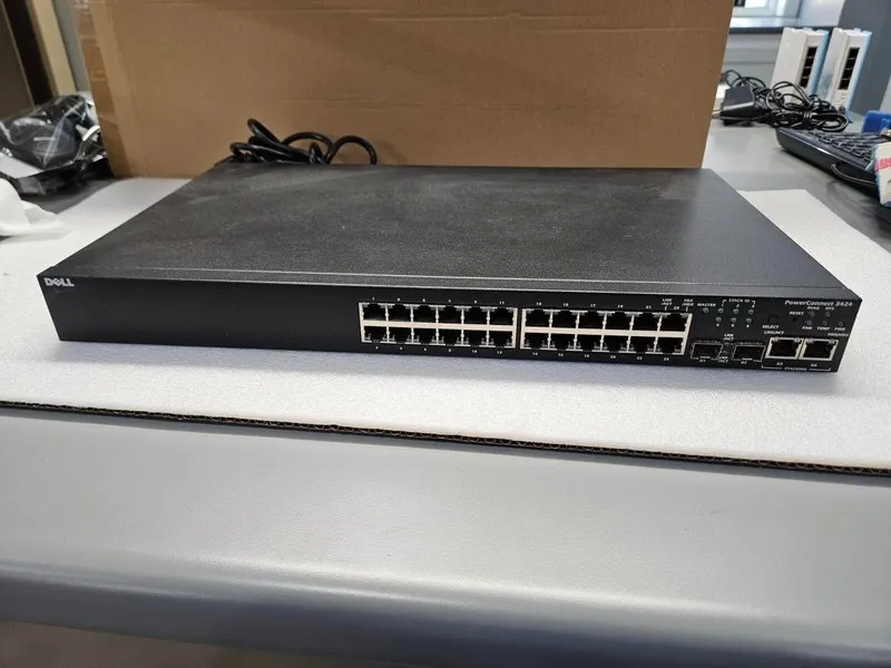 Коммутатор DELL PowerConnect 3424 24 Port Managed Ethernet Switch 10/100 24Port