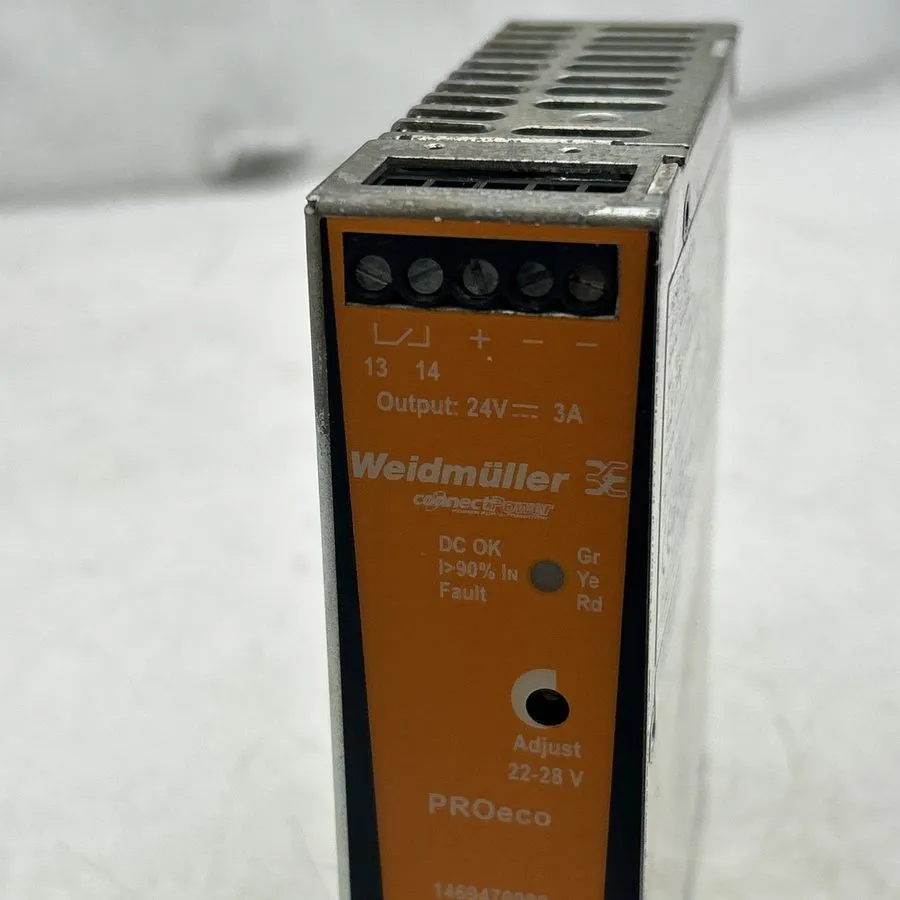 Блок питания Weidmuller 1469470000 PRO ECO DIN Rail Power Supply 72W 24V 3A — фото лота 1