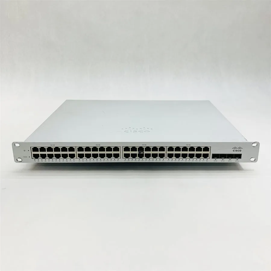 Коммутатор Cisco Meraki MS220-48FP-HW L2 48 Port Gigabit 740W PoE Switch *UNCLAI