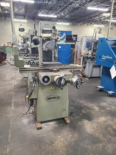 Оборудование ЧПУ 1981 MITSUI MSG-200MH 6" X 12" Hand Feed Surface Grinder with S