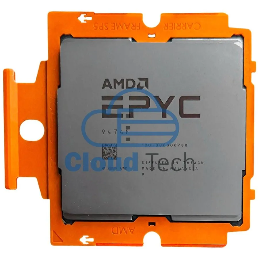 Процессор AMD EPYC Genoa 9474f CPU processor 3.6GHz 48 core 96 thread SP5 320-40