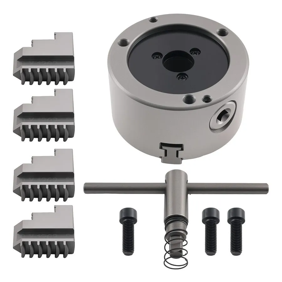 Режущий инструмент 100mm Lathe Chuck K12-100 4 Jaw Self Centering — фото лота 2