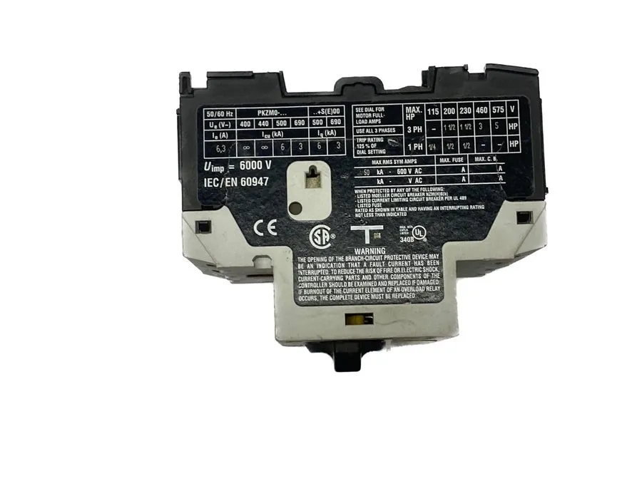 Автоматический выключатель Eaton PKZM0-6.3 Motor Protection Circuit Breaker XTPR