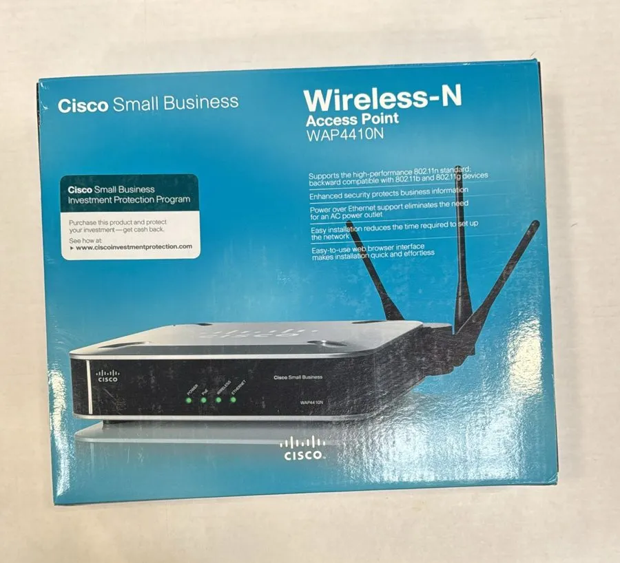 Точка доступа Wi-Fi Cisco WAP4410N Wireless-N Access Point PoE/Advanced Security