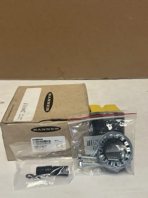 Фотоэлектрический датчик Banner Q45BB6FQ5 High Performance Photoelectric sensor 