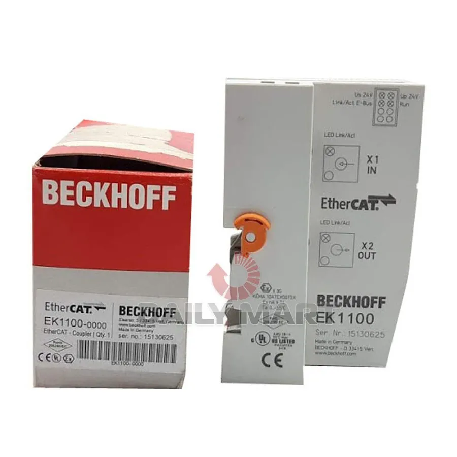 Шлюз полевой шины BECKHOFF ETHERCAT COUPLER EK1100-0000