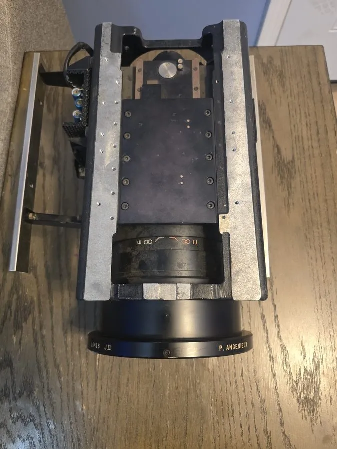 Объектив Vintage P.Angenieux Cenima Lens TypeJ11 10x18MM Made In France DESCRIPT — фото лота 2