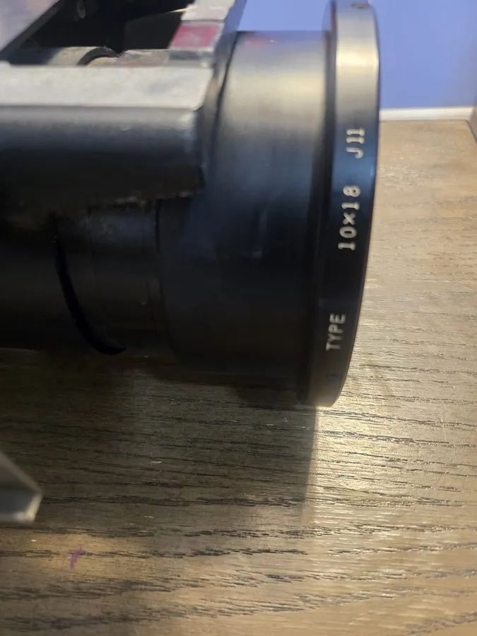 Объектив Vintage P.Angenieux Cenima Lens TypeJ11 10x18MM Made In France DESCRIPT — фото лота 3