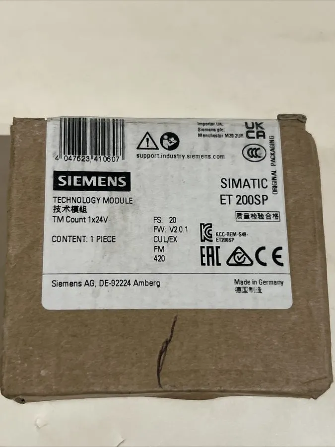 Модуль ввода-вывода SIMATIC ET 200SP TM COUNT 1X24V 6ES7138-6AA01-0BA0 (NO)