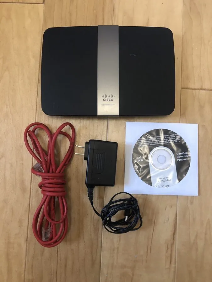 Маршрутизатор Cisco/Linksys E4200V2 450 Mbps 4-Port Gigabit Wireless N Router