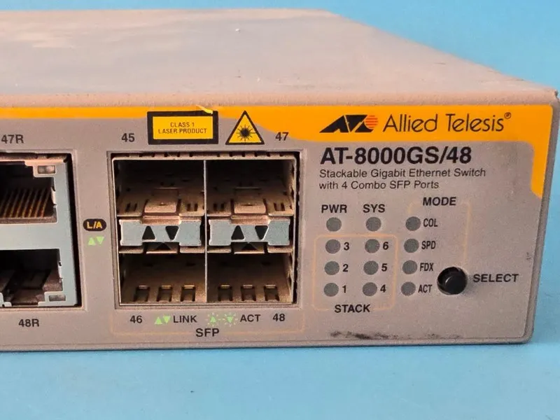 Коммутатор Allied Telesis AT-8000GS/48 48-Port Gig Ethernet Switch