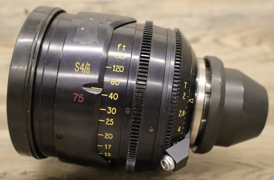 Объектив Cooke 75mm S4/i Prime Lens 75-1002 (PL MOUNT) — фото лота 1