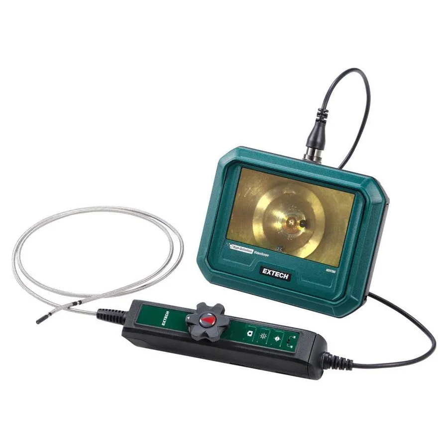 Видеоэндоскоп Extech HDV730: HD 2-Way Articulating Videoscope Kit — фото лота 1