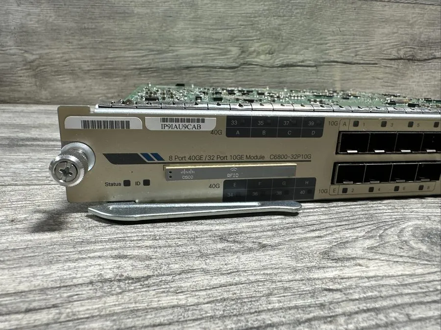 Коммутатор Cisco C6800-32P10G 32 Port 10GE w/ Integrated Dual DFC4