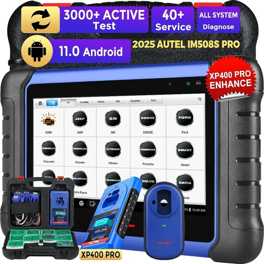 Диагностический сканер Autel MaxiIM IM508S+XP200+XP400 PRO as IM608 Pro II Key P