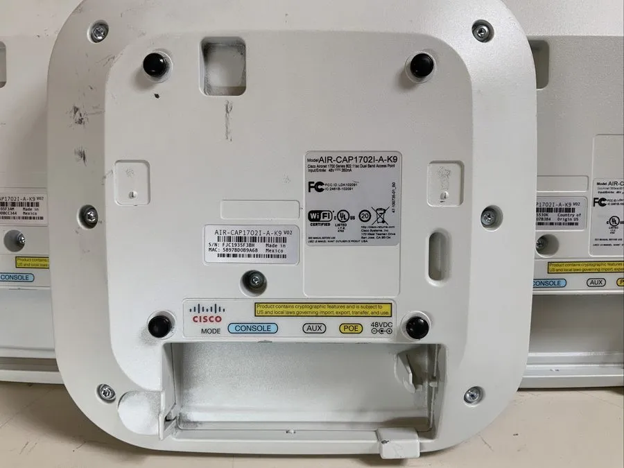 Точка доступа Wi-Fi Cisco AiroNet 1702i Wireless Access Point 802.11ac AIR-CAP17 — фото лота 2