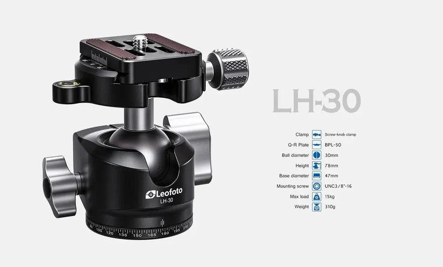 Оборудование видеонаблюдения Leofoto LS-254C X Version Ranger Series Tripod+LH-3