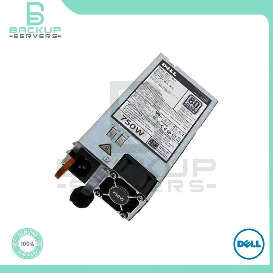 Блок питания Dell 750 W Hot Swap Power Supply PowerEdge R520 R620 R720 06W2PW 6W