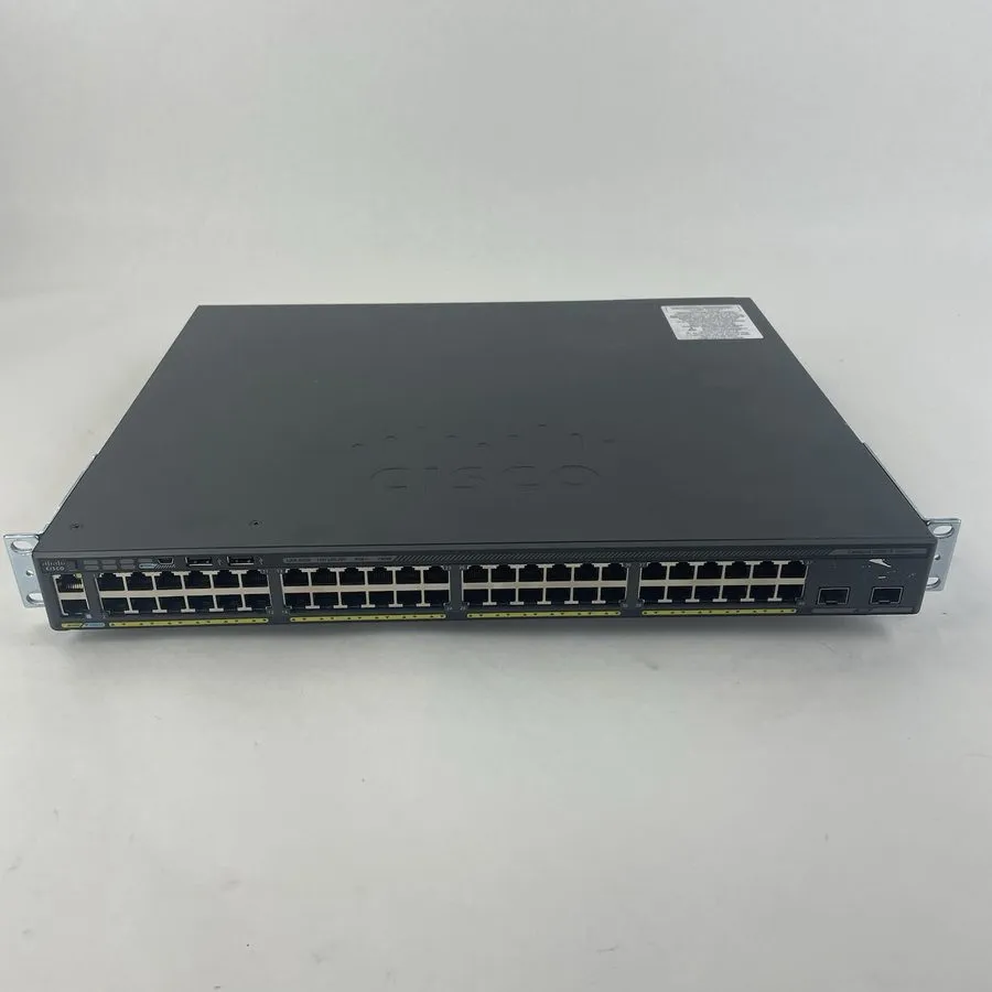 Коммутатор Cisco Catalyst WS-C2960X-48FPD-L 48-Port PoE+ Switch 740W 10G SFP+