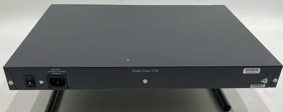 Маршрутизатор Cisco 1760 1-Port 10/100 Router w/ 2x WIC 1B-U V2 Cards