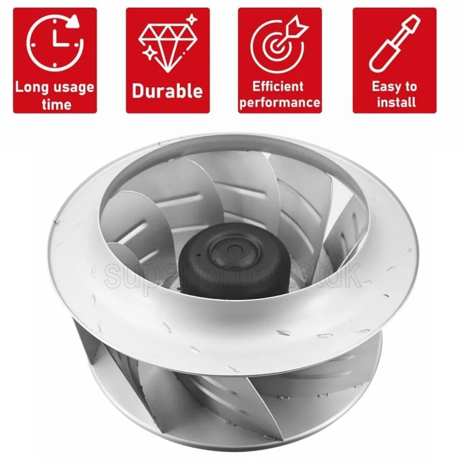 Вентилятор Ebmpapst Centrifugal Fan R3G560-AH23-01 400V 4.6A 3~ 560MM 8760m3/h C — фото лота 2