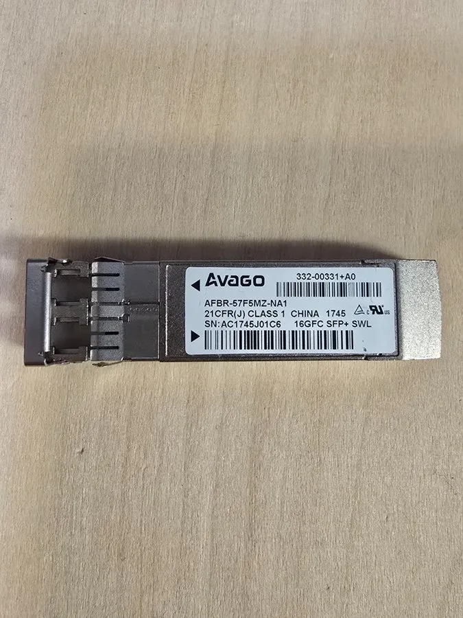 Трансивер Avago AFBR-57F5MZ-NA1 16Gb SFP+ 850nm MMF LC Optical Transceiver