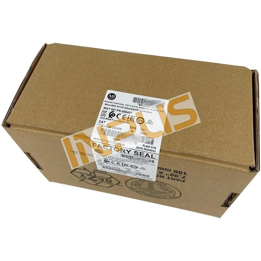 ПЛК Allen-Bradley 2080-LC50-24AWB Micro850 24 I/O EtherNet/IP Controller