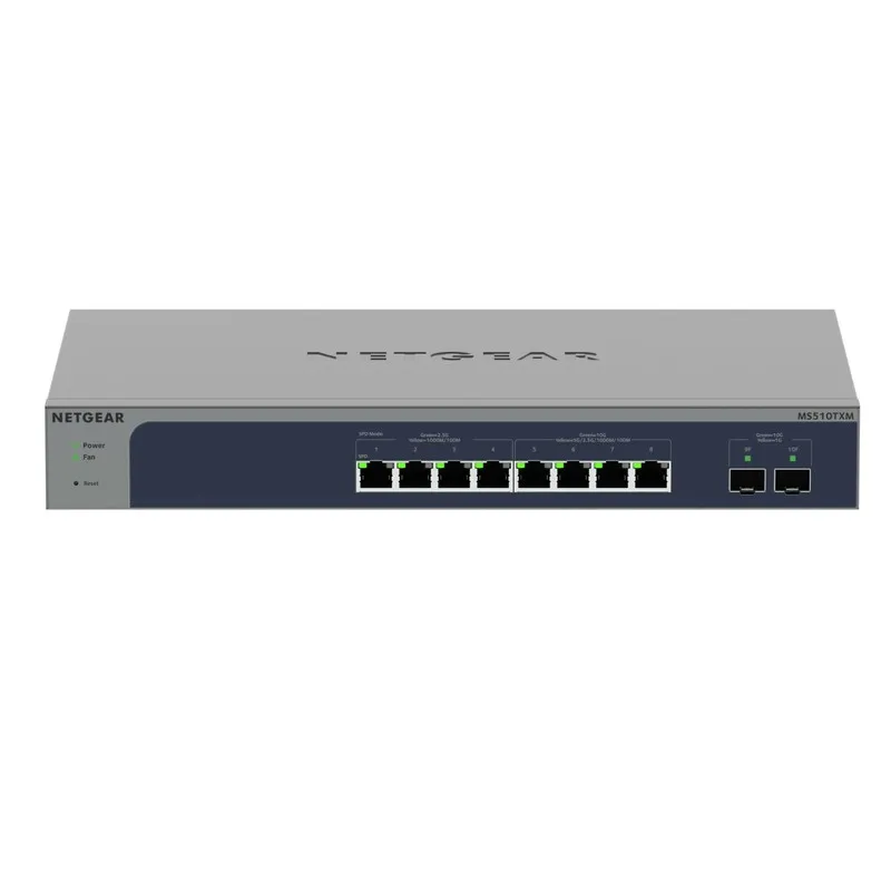 Коммутатор NETGEAR MS510TXM Pro 8 Ports Multi Gigabit Switch